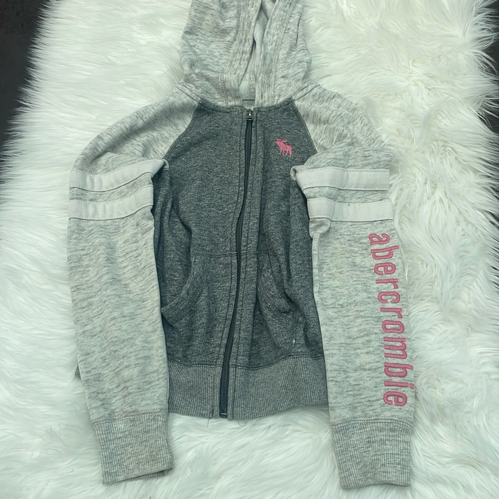 Abercrombie kids zip up hoodie